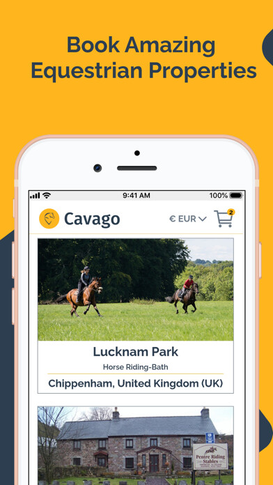 Emulate iPhone app Cavago - Equestrian Experience using MyAndroid Emulate iPhone app Cavago - Equestrian Experience using MyAndroid