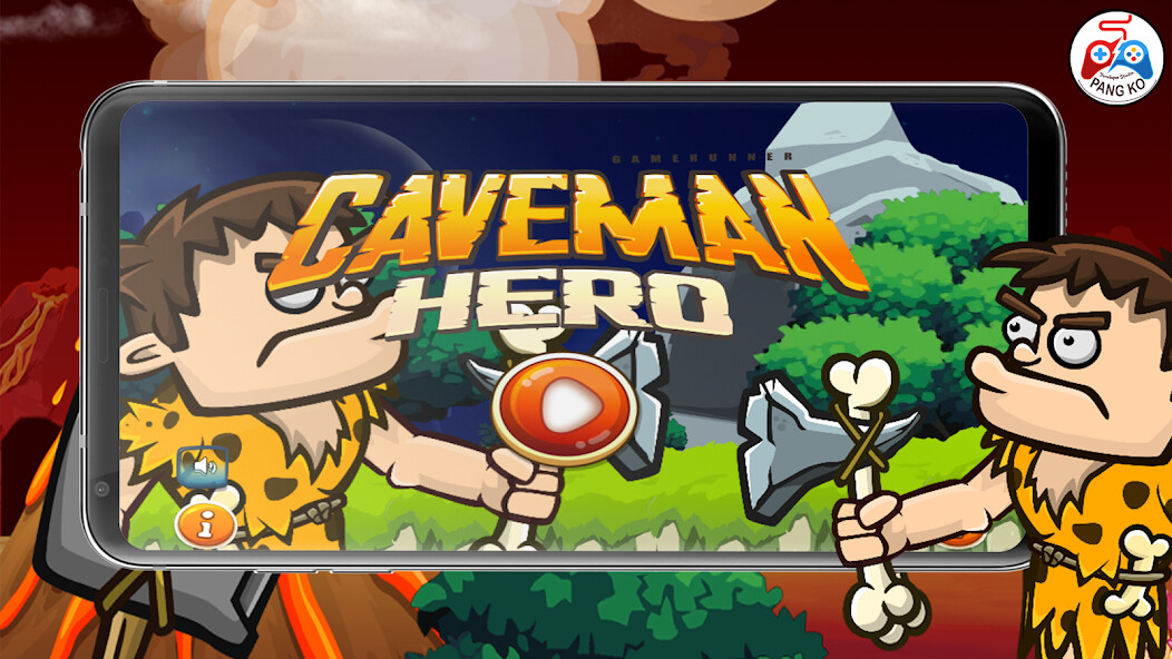 Emulate Android APK Caveman Hero Adventure Game