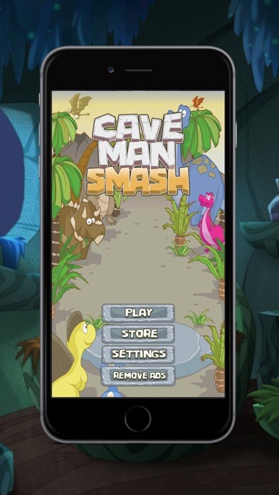 Emulate iPhone app Cave Man Smash using MyAndroid