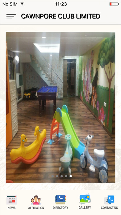 Emulate iPhone app Cawnpore Club using MyAndroid