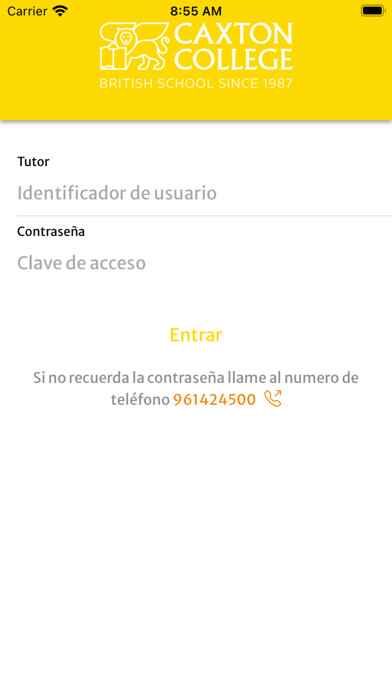 Emulate iPhone app Caxton College using MyAndroid Emulate iPhone app Caxton College using MyAndroid