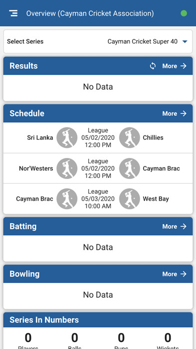 Emulate iPhone app Cayman Cricket Association using MyAndroid Emulate iPhone app Cayman Cricket Association using MyAndroid