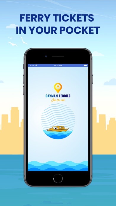 Emulate iPhone app Cayman Ferries Passenger using MyAndroid
