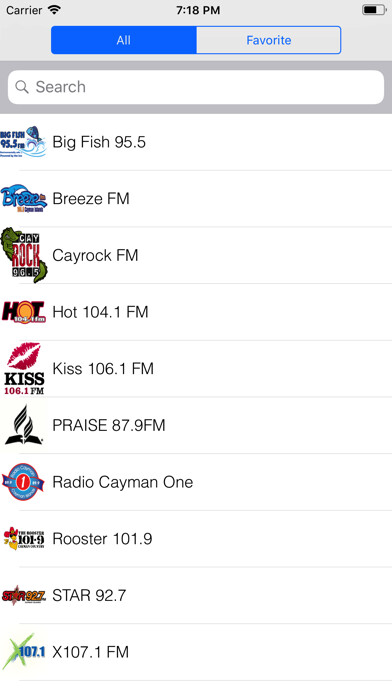 Emulate iPhone app Cayman Islands Radios using MyAndroid Emulate iPhone app Cayman Islands Radios using MyAndroid