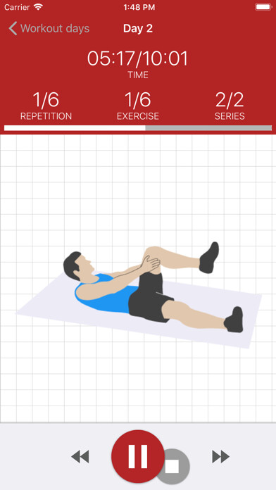 Emulate iPhone app Caynax A6W abs workout using MyAndroid Emulate iPhone app Caynax A6W abs workout using MyAndroid