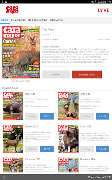 Run android online APK Caza Mayor Revista from MyAndroid or emulate Caza Mayor Revista using MyAndroid Run android online APK Caza Mayor Revista from MyAndroid or emulate Caza Mayor Revista using MyAndroid