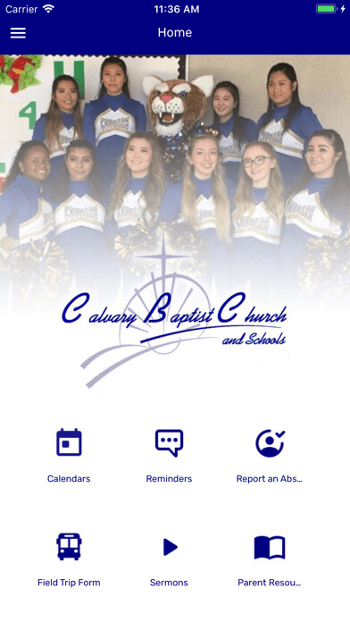 Emulate iPhone app CB Church and Schools using MyAndroid