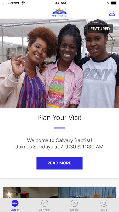 Emulate iPhone app CBC Ministries using MyAndroid