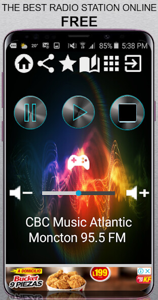 Run android online APK CBC Music Atlantic Moncton 95.5 FM CA App Radio Fr from MyAndroid or emulate CBC Music Atlantic Moncton 95.5 FM CA App Radio Fr using MyAndroid