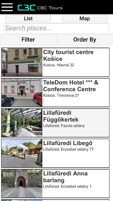 Emulate iPhone app CBC Tours using MyAndroid Emulate iPhone app CBC Tours using MyAndroid