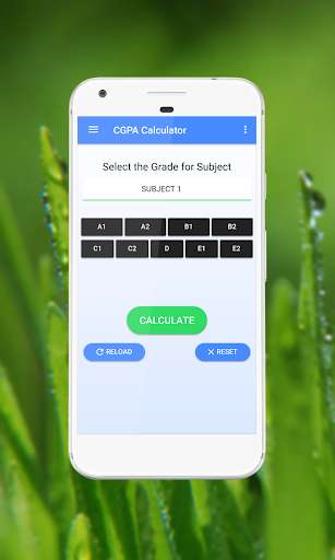 Emulate Android APK CBSE CGPA Calculator