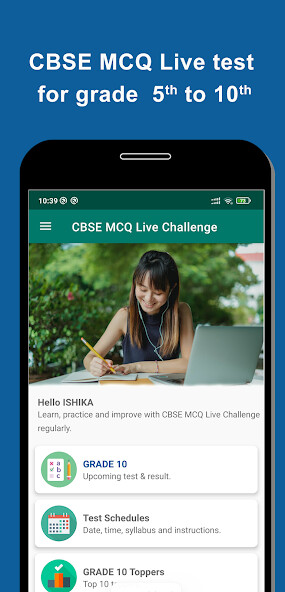 Run android online APK CBSE MCQ Live Challenge from MyAndroid or emulate CBSE MCQ Live Challenge using MyAndroid
