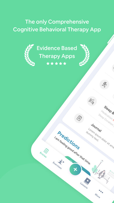 Emulate iPhone app CBT Companion: Therapy App using MyAndroid Emulate iPhone app CBT Companion: Therapy App using MyAndroid