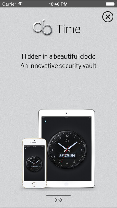 Emulate iPhone app cb Time - Secure Safe using MyAndroid
