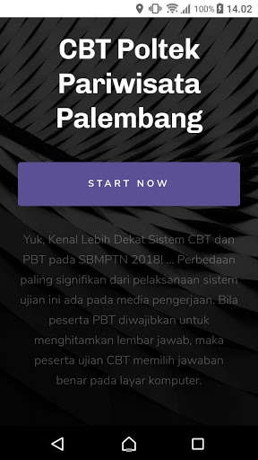 Run android online APK Cbt Poltekpar from MyAndroid or emulate Cbt Poltekpar using MyAndroid