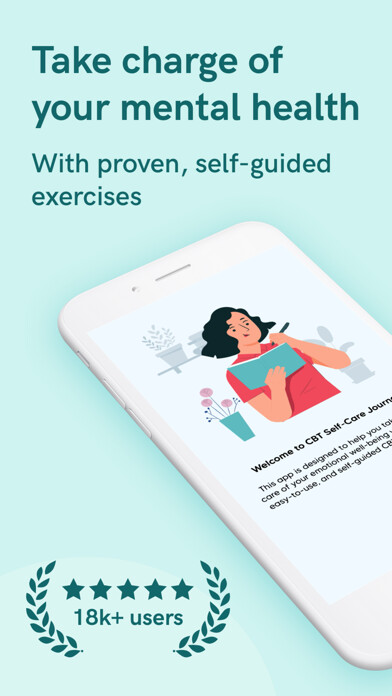 Emulate iPhone app CBT Self-Care Journal using MyAndroid Emulate iPhone app CBT Self-Care Journal using MyAndroid