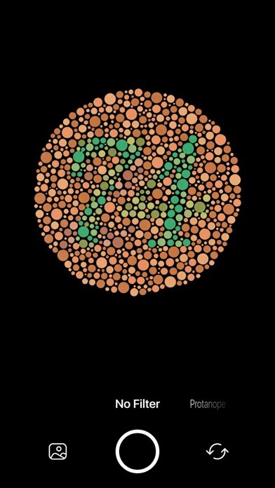 Emulate iPhone app CBVision - Colorblind Assist using MyAndroid