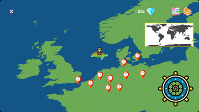 Emulate iPhone app CCAdvent - Geography learning using MyAndroid