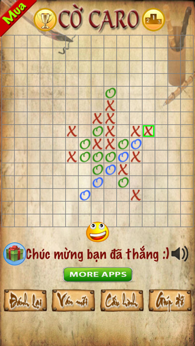 Emulate iPhone app Cờ Caro - Game Hay Thuần Việt using MyAndroid Emulate iPhone app Cờ Caro - Game Hay Thuần Việt using MyAndroid