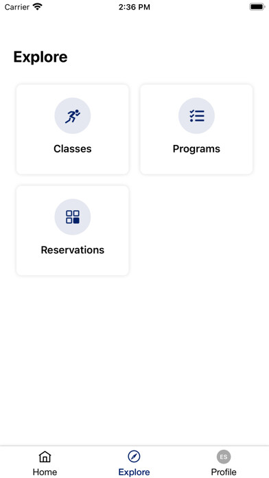 Emulate iPhone app CCBA Fitness using MyAndroid