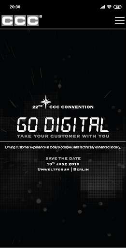 Run android online APK CCC Convention from MyAndroid or emulate CCC Convention using MyAndroid Run android online APK CCC Convention from MyAndroid or emulate CCC Convention using MyAndroid