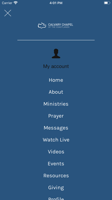 Emulate iPhone app CC Coastlands using MyAndroid