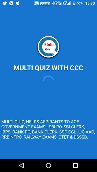 Run android online APK CCC with Multi Quiz from MyAndroid or emulate CCC with Multi Quiz using MyAndroid