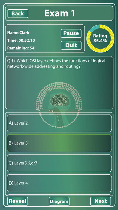 Emulate iPhone app CCENT ICND1 100 101 for Cisco using MyAndroid