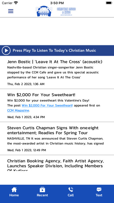 Emulate iPhone app CCM Magazine using MyAndroid Emulate iPhone app CCM Magazine using MyAndroid