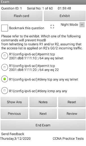 Run android online APK CCNA 200-301 Exam Simulator - Free from MyAndroid or emulate CCNA 200-301 Exam Simulator - Free using MyAndroid Run android online APK CCNA 200-301 Exam Simulator - Free from MyAndroid or emulate CCNA 200-301 Exam Simulator - Free using MyAndroid