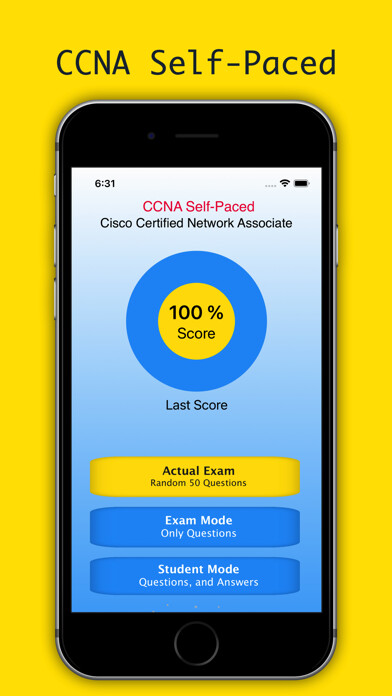 Emulate iPhone app CCNA Self-Paced using MyAndroid