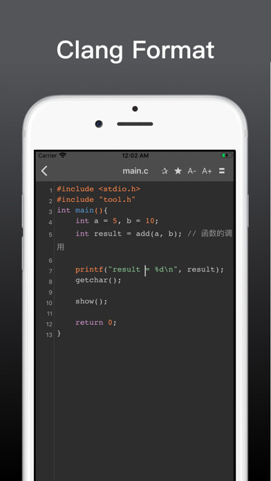 Emulate iPhone app C/C++ Offline compiler using MyAndroid Emulate iPhone app C/C++ Offline compiler using MyAndroid