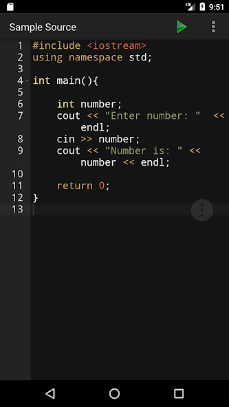 Run android online APK C/C++ Programming Compiler from MyAndroid or emulate C/C++ Programming Compiler using MyAndroid