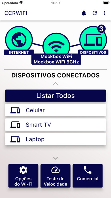Emulate iPhone app CCRWIFI using MyAndroid