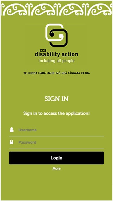 Emulate iPhone app CCS Disability Action using MyAndroid Emulate iPhone app CCS Disability Action using MyAndroid