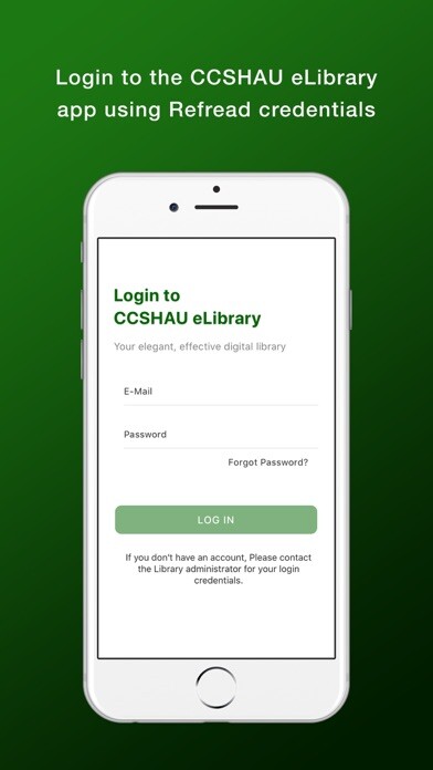 Emulate iPhone app CCSHAU eLibrary using MyAndroid Emulate iPhone app CCSHAU eLibrary using MyAndroid