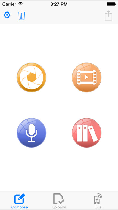 Emulate iPhone app CCTV Reporter using MyAndroid