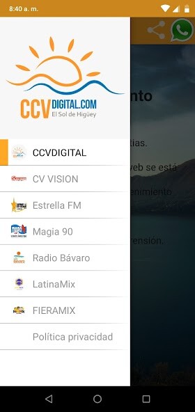 Run android online APK CCVDIGITAL from MyAndroid or emulate CCVDIGITAL using MyAndroid