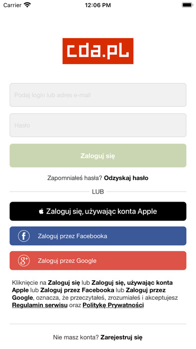 Emulate iPhone app cda.pl using MyAndroid Emulate iPhone app cda.pl using MyAndroid