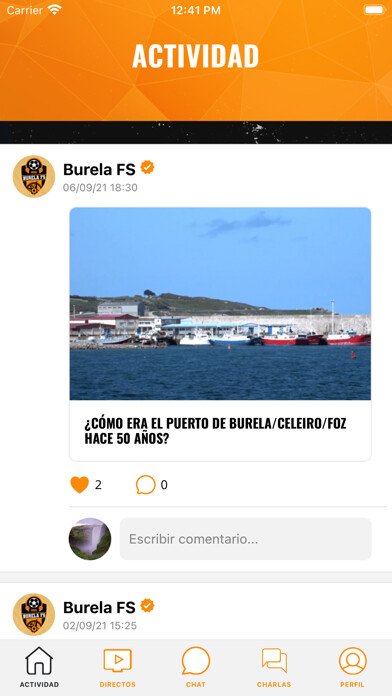 Emulate iPhone app CD Burela FS using MyAndroid Emulate iPhone app CD Burela FS using MyAndroid