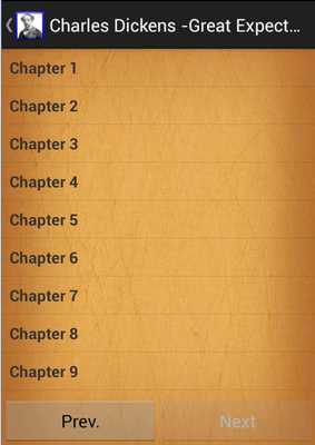 Emulate Android APK C.Dickens- Great Expectations