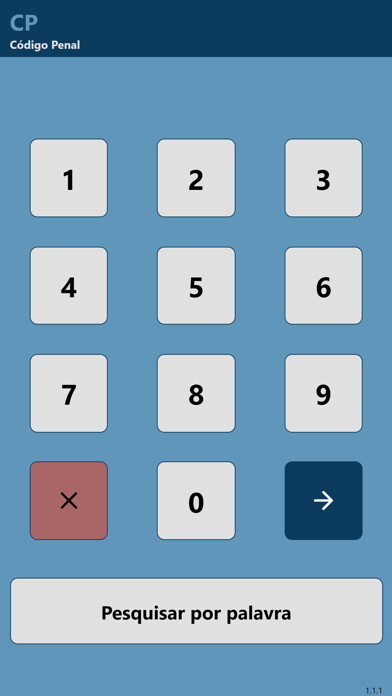 Emulate iPhone app Código Penal - SLEX using MyAndroid