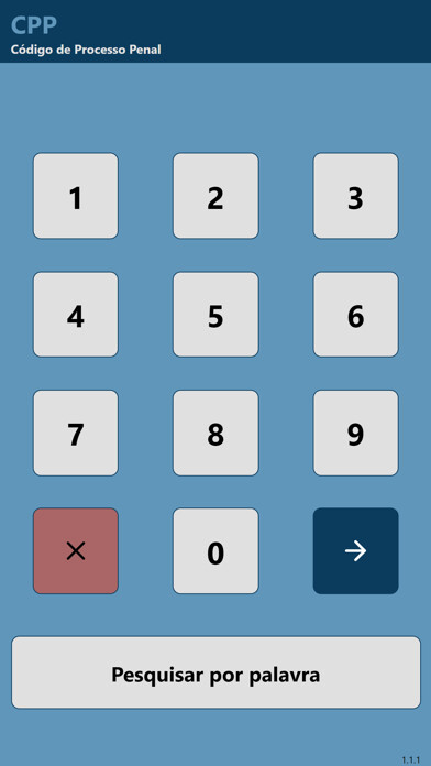 Emulate iPhone app Código Processo Penal - SLEX using MyAndroid