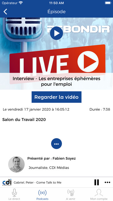 Emulate iPhone app CDI Podcast using MyAndroid Emulate iPhone app CDI Podcast using MyAndroid