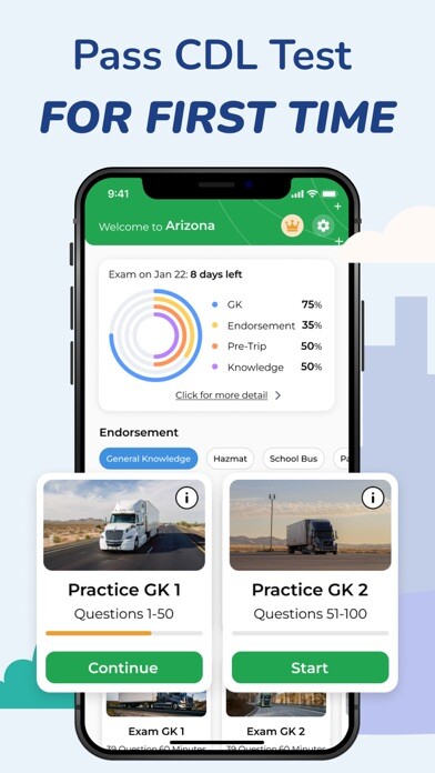 Emulate iPhone app CDL Permit Practice Test 2022 using MyAndroid Emulate iPhone app CDL Permit Practice Test 2022 using MyAndroid