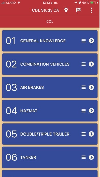Emulate iPhone app CDL Study using MyAndroid