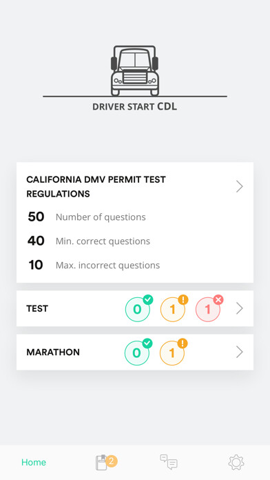 Emulate iPhone app CDL Test Prep - Commercial using MyAndroid Emulate iPhone app CDL Test Prep - Commercial using MyAndroid