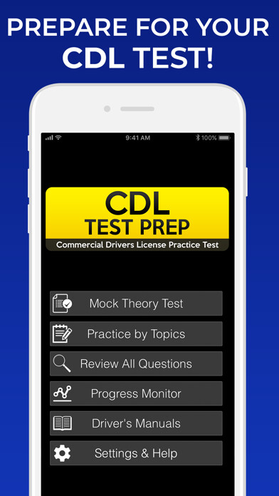 Emulate iPhone app CDL Test Prep: Practice Tests using MyAndroid Emulate iPhone app CDL Test Prep: Practice Tests using MyAndroid