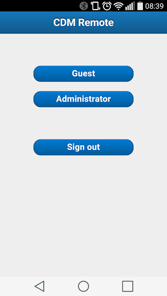 Emulate iPhone app CDM Remote using MyAndroid