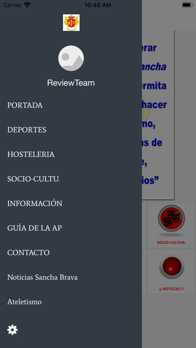 Emulate iPhone app cdscmsanchabravai using MyAndroid Emulate iPhone app cdscmsanchabravai using MyAndroid